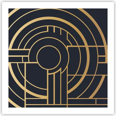 Produktbild von Poster - Poster ohne Rahmen - Abstraktion Stück Modern - 60x60 cm - Wand Bild - Wanddeko - Wandbilder - Kunstposter - Wandposter - Bilder - Kunstdruck - Wanddekoration - Wandbild - P2XAC60x60-4640