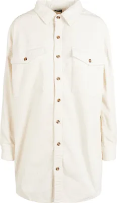 Produktbild von Urban Classics Ladies - KORD Long Overshirt Hemd sand - S