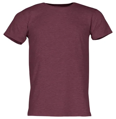 Produktbild von Fruit of the Loom Iconic 150 T-Shirt Farbe: burgund meliert Größe: 3XL