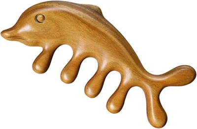 Productafbeelding van Massagekam van sandelhout voor hoofdhuidmassage