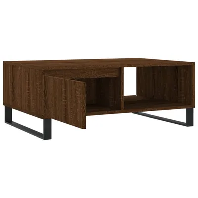 Produktbild von Couchtisch Braun Eichen-Optik 90x60x35 cm Holzwerkstoff