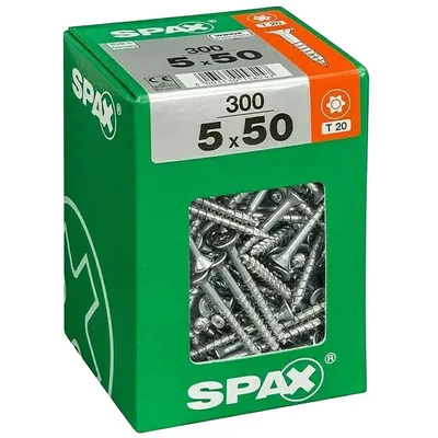 Produktbild von Spax Universalschrauben 5.0 x 50 mm TX 20 - 300 Stk.