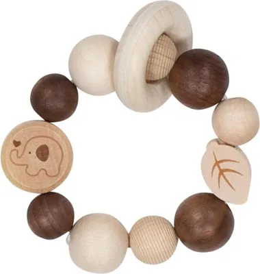 Produktbild von Goki Greifring Elefant aus Holz