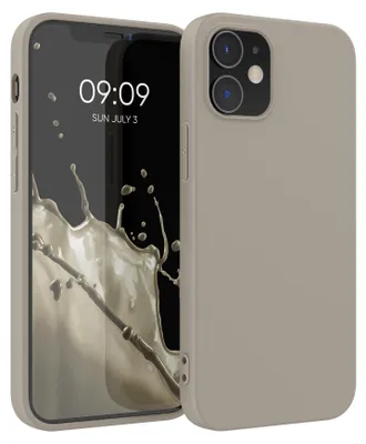 Produktbild von kwmobile Handyhülle für Apple iPhone 12 / iPhone 12 Pro Hülle - TPU Case - Kabelloses Laden - Schutzhülle Cover in Creme