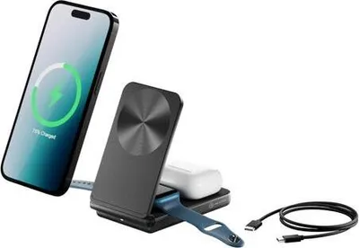 Obrázok produktu pre ALOGIC A31FWCBK, Vnútorný, USB, Bezdrôtové nabíjanie, Čierna