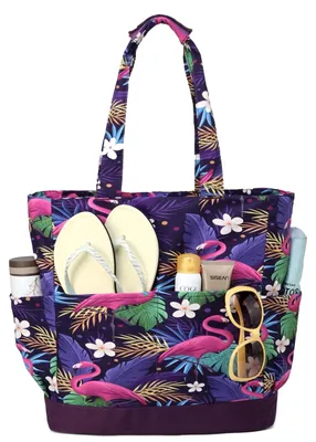 Produktbild von Wasserdichte Damen Strandtasche, Leicht und Faltbar
