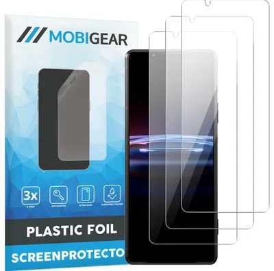 Produktbild von Mobigear Displayschutzfolie für Sony Xperia Pro-I – Displayschutzfolie, kompatibel mit Hüllen (3er-Pack)