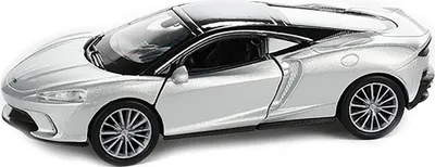 Image de MCLaren Modèle réduit de voiture 11,6cm Modèle de voiture en métal Voiture jouet Welly Enfants Cadeau 56 (Argent)