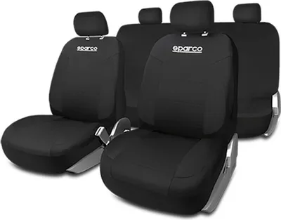 Immagine prodotto di Coprisedili auto Sparco Strada Nero