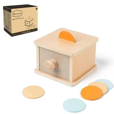 Productafbeelding van Montessori Muntendoos voor Kinderen van 1 Jaar