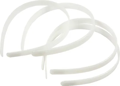 Produktbild von Creativ Company Haargummis, B: 13 mm, weiß, 5 Stück 1 Box