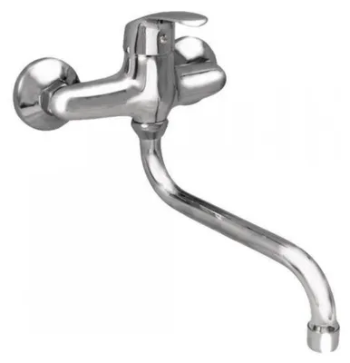 Obrázok produktu pre Drezová batéria ZORA s "S" ramienkom 20cm, rozstup 150mm, chróm