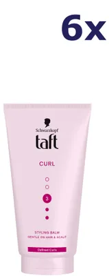 Image de 6 baumes coiffants Taft de 150 ml, tenue des boucles n° 3