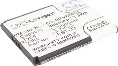 Produktbild von Akku für Sony Ericsson W595, K790i, K800i, W850i, W900i, W950i, (eq.BST-33) Li-ion 900mAh