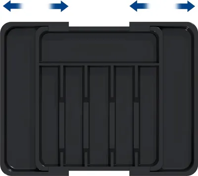 Produktbild von Bestecklade Organizer - Platzsparend - 1 Stück - Hochwertige Materialien - Verstellbar
