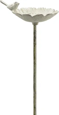Immagine prodotto di Exner | Vasca per uccelli - Altezza 100 cm - Bianco - Rustico - Decorazione da giardino - Pratico e resistente alle intemperie