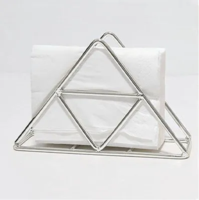 Produktbild von Famanu Serviettenhalter aus robustem Edelstahl in Gold - Silber