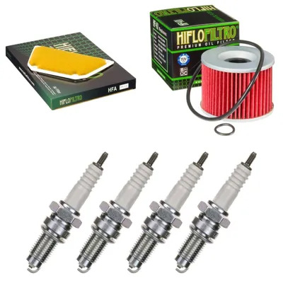 Produktbild von Service-Kit für Kawasaki GPZ 1000 RX Ninja 1986-1987 Filter Zündkerzen von pamoto - Neu