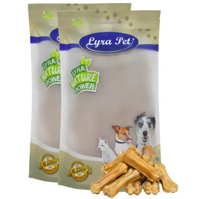 Produktbild von 100 Stk. Lyra Pet® Kauknochen ca. 7 cm MHD 10/2025