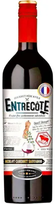 Produktbild von Entrecôte Merlot Cabernet Sauvignon Vin De Pays DOC trocken | 13,5 % vol | 0,75 l