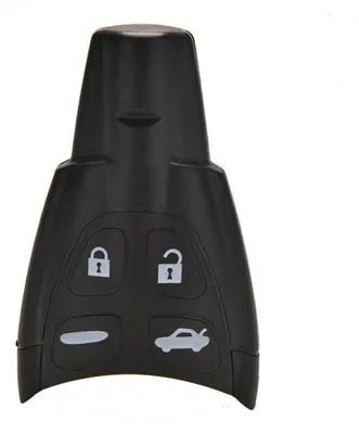 Produktbild von Techstar®-Autoschlüsselgehäuse, kompatibel mit SAAB 93, 95, 9-3, 9-5, 4 Tasten