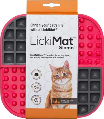 Obrázek produktu pro SLOMO lízací podložka LICKIMAT, Barva: Růžová