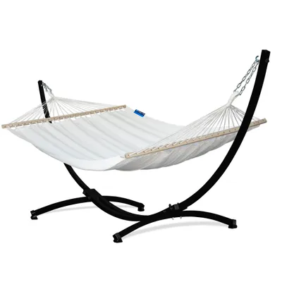 Immagine prodotto di Amaca Potenza con telaio Per due persone amaca con barra 215x140 cm I Telaio 220kg