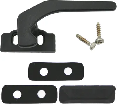 Immagine prodotto di Maniglia per finestra Serratura per finestra Serratura a scatto Caravan Caravan Poliplastica nera