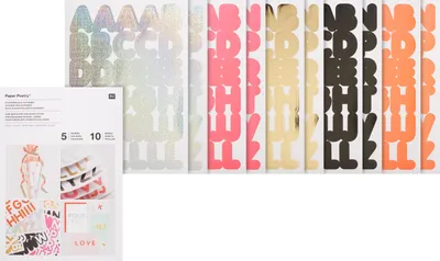 Produktbild von Stickerblock AlphabetMIX, 10 Blatt, DIN A5