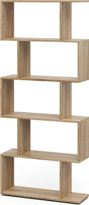Obrázek produktu pro Rozdělovací stěna Vicco Levio Sonoma 70 x 164.1 cm 5 přihrádek, Model 56318