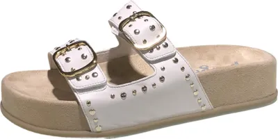 Produktbild von Paul Green Nappa offwhite Pantolette Weiß in Gr. 41