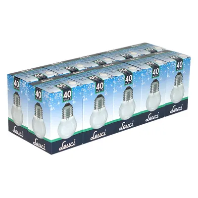 Produktbild von 10 x Leuci Glühbirne Tropfen 40W E27 MATT Glühlampe 40 Watt Glühbirnen Glühlampen