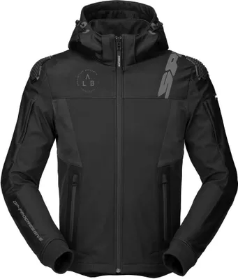 Immagine prodotto di Giacca con cappuccio Spidi Warrior, nero, taglia XL da uomo, nero, taglia XL