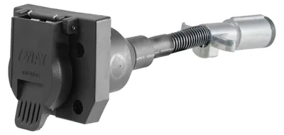 Productafbeelding van CURT 57667, ronde elektrische adapter met 6 aansluitingen