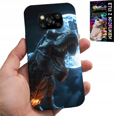 Obrázok produktu pre Puzdro pre Xiaomi Poco X3 - Puzdro s motívom dinosaura Tyrannosaurus Reptosaurus