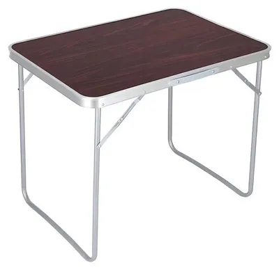 Obrázek produktu pro Verk 14468 Turistický stůl - skládací 80 x 60 x 70 cm hnědý