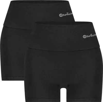 Produktbild von Bamboo Basics Nahtlose Light Control Boxershort Stella - Black - 2-Pack, Farbe:Black, Größe:M