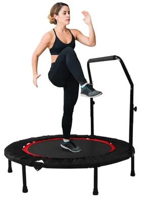 Zdjęcie produktu dla Mini-Trampolina Fitness z uchwytem - 40 cali