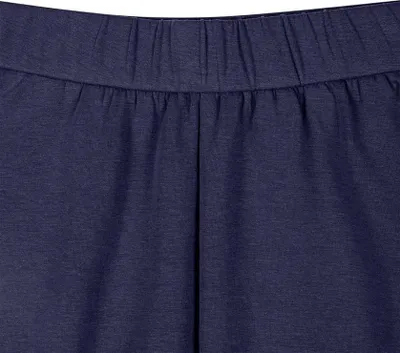 Produktbild von Damen Baumwolle Midirock Elegant Blau Ausgestellt XL
