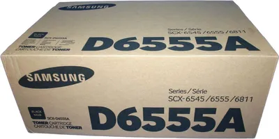 Produktbild von Samsung SCX-D6555A Schwarz Tonerkartusche, 25000 Seiten, Schwarz, 1 Stück(e)