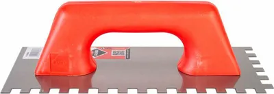 Productafbeelding van Getande gladmakende spatel, Rubi, staal (28 cm)