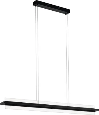 Produktbild von EGLO LED Pendelleuchte Spadafora, 2 flammige Hängelampe dimmbar, Hängeleuchte, Minimalismu, Esstischlampe, Wohnzimmerlampe hängend