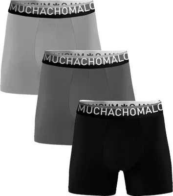 Produktbild von Muchachomalo Herren Boxershorts – 3er Pack – Baumwolle Stretch – Bequeme Unterwäsche – Größe XXL - Baumwolle1132-71