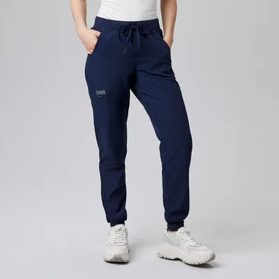 Produktbild von Damen Schlupfhose Sportsline , navy, 2XL : 2XL : navy : 94% Recycling-Polyester 6% Elasthan