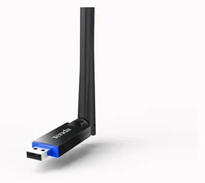 Zdjęcie produktu dla Tenda U11 PRO, Bezprzewodowy, USB, WLAN, Wi-Fi 6E (802.11ax), 886 Mbit/s, Czarny