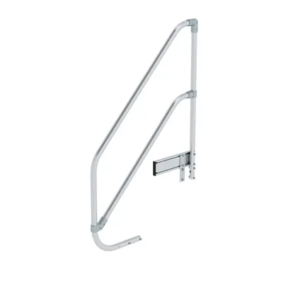 Produktbild von MUNK seitliches Geländer einseitig für 4 Stufen