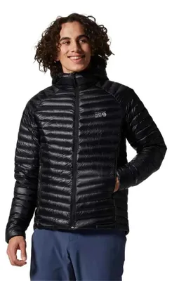 Produktbild von Mountain Hardwear Ghost Whisperer™ Kapuzenpullover Schwarz M Mann Schwarz M