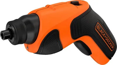 Zdjęcie produktu dla Black & Decker CS3651LC-QW, Śrubokręt, Uchwyt pistoletowy, Czarny, Pomarańczowy, 180 RPM, 5 N·m, Bateria