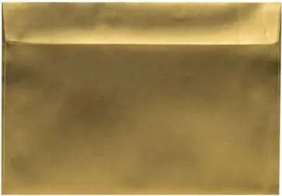 Image de Enveloppes décoratives C5 HK or mat 120 g/m² 50 pièces Or mat