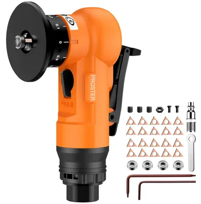 Pneumatische Entgratmaschine 30.000 U/min, Doppelkopf, R- & C-Messer